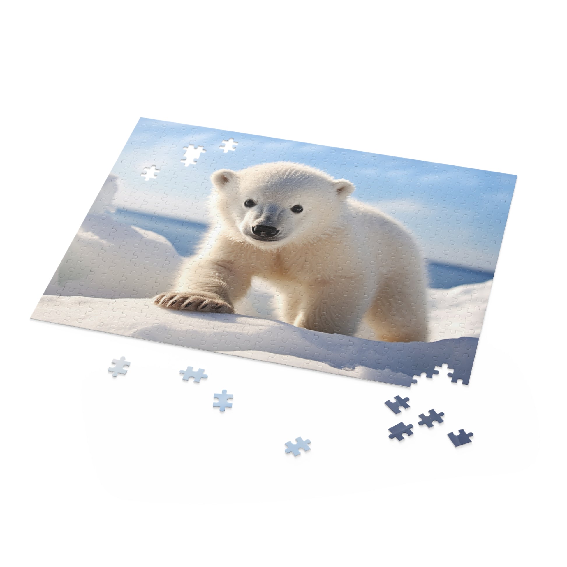 Polar Bear Puzzle Side on