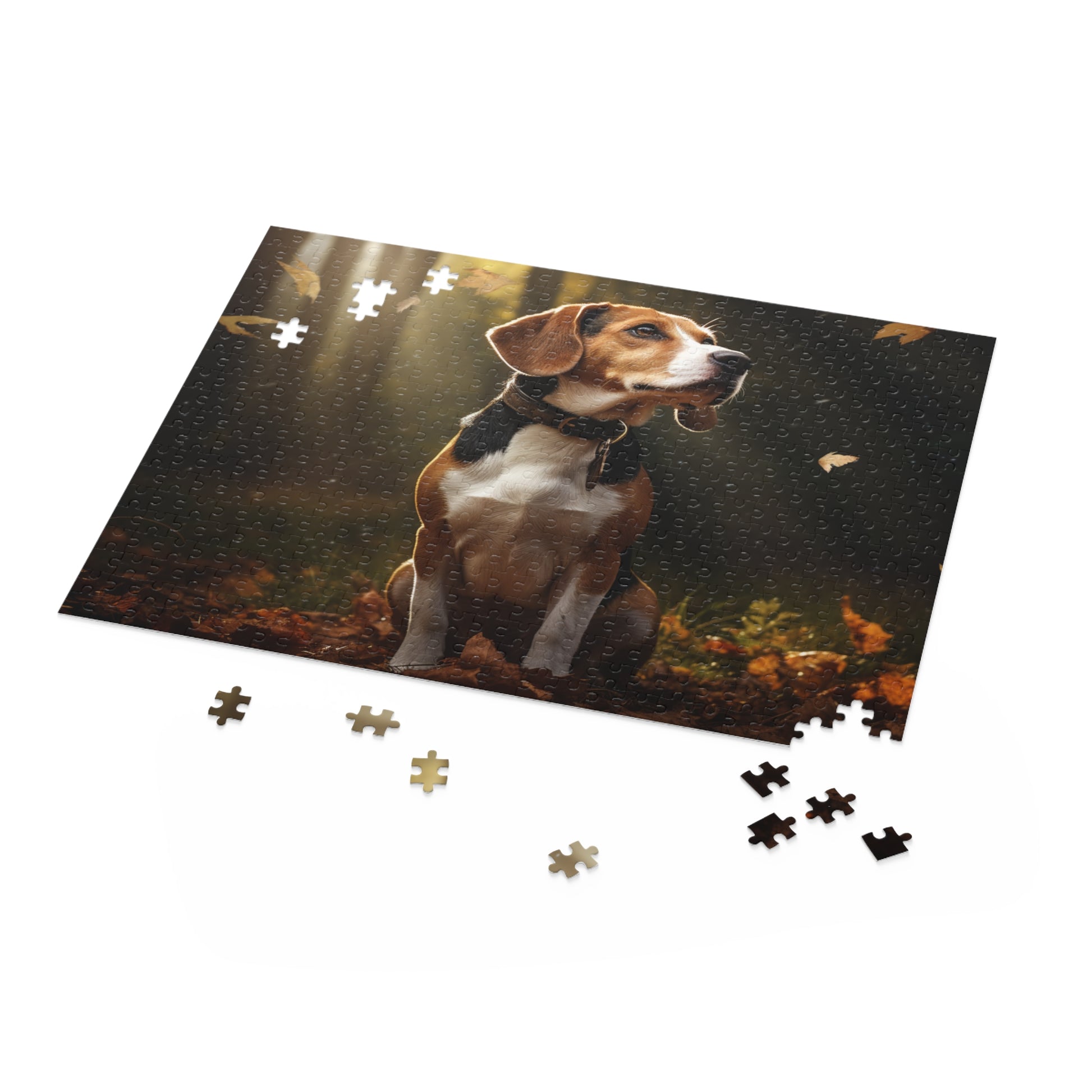 beagle puzzle side on