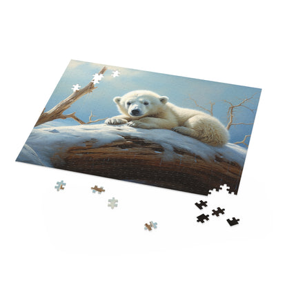 Polar Bear Puzzle Side On