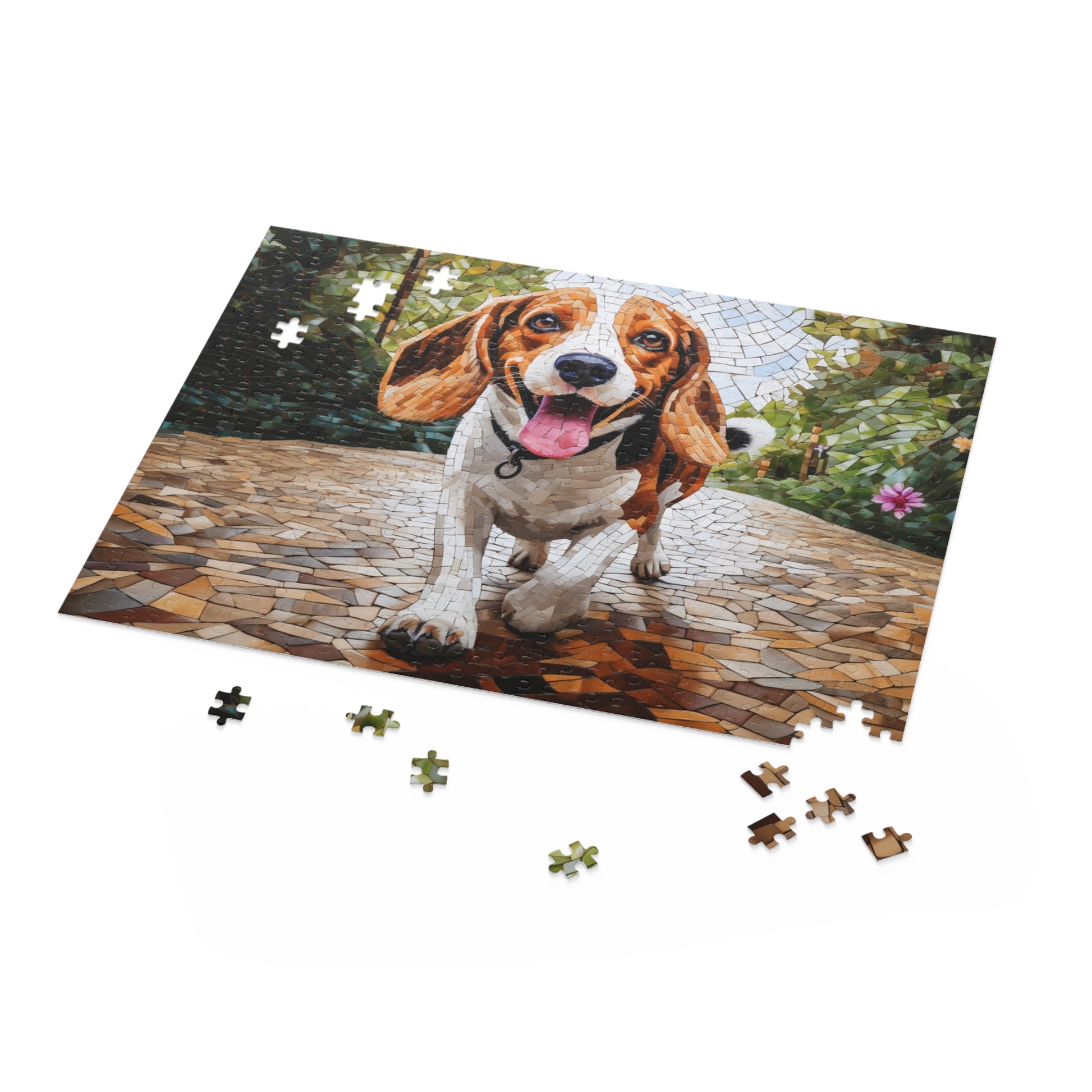 Beagle Puzzle side on