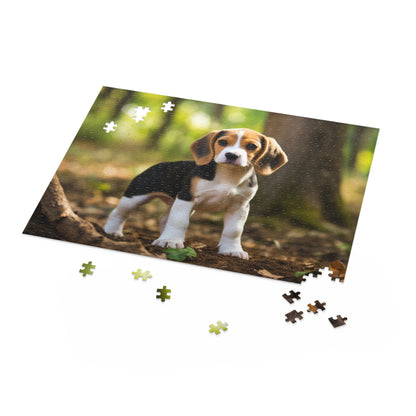 Beagle Puzzle Side on