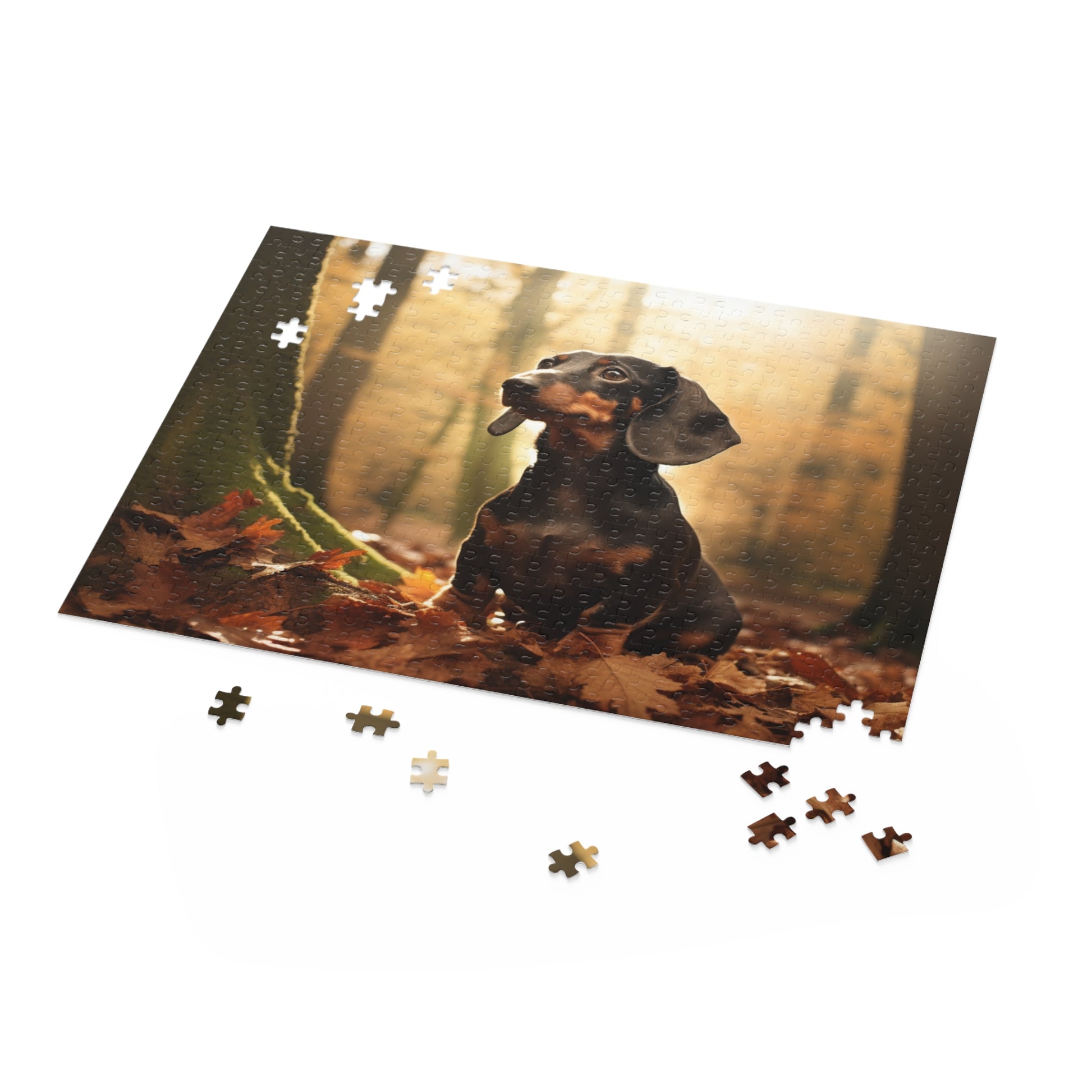 Dog Puzzle side on