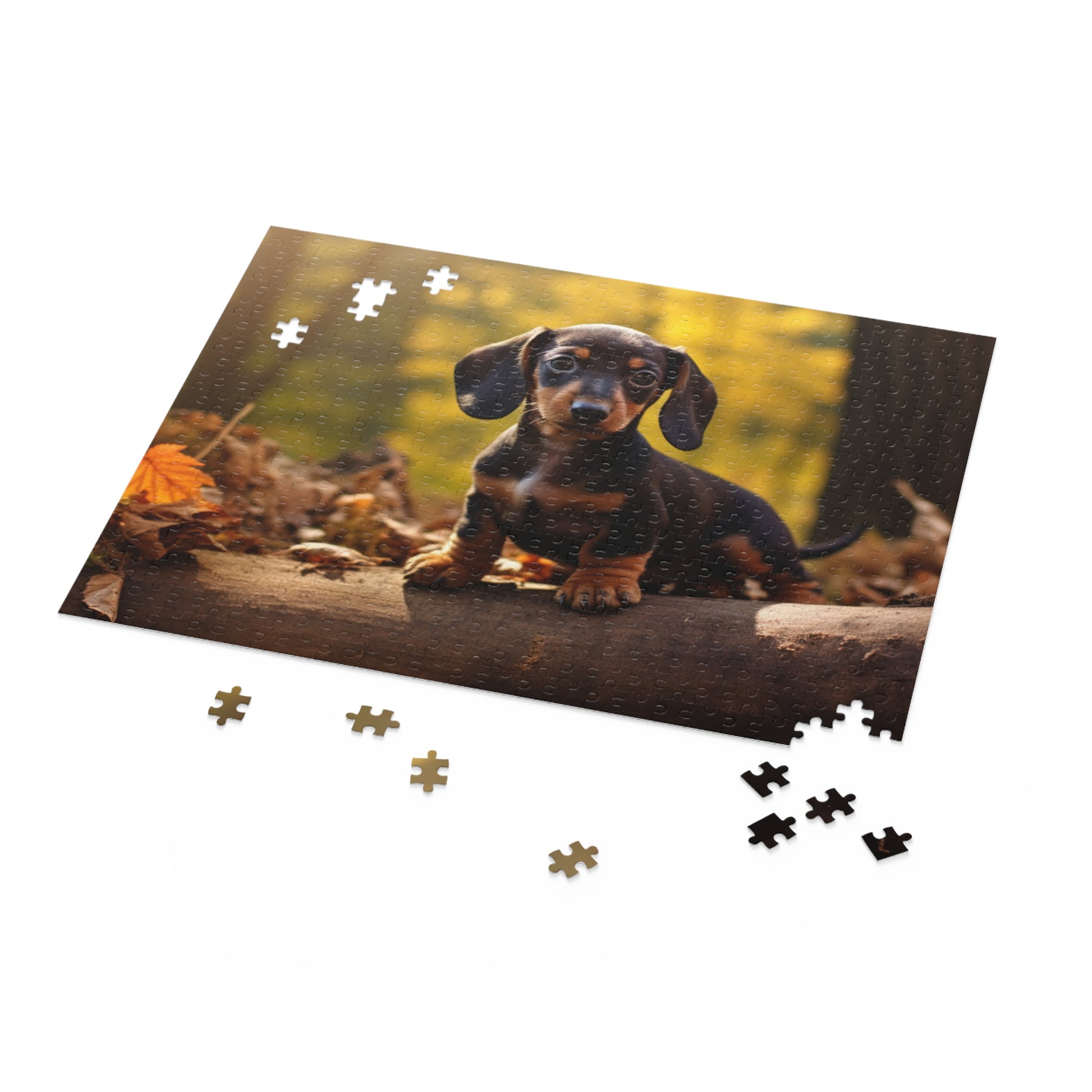 Dog Puzzle side on