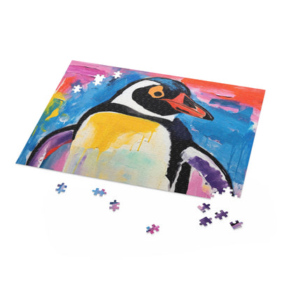 Penguin Painting