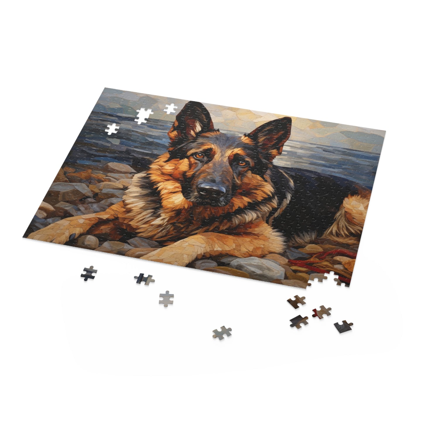 Mosaic German Shepherd