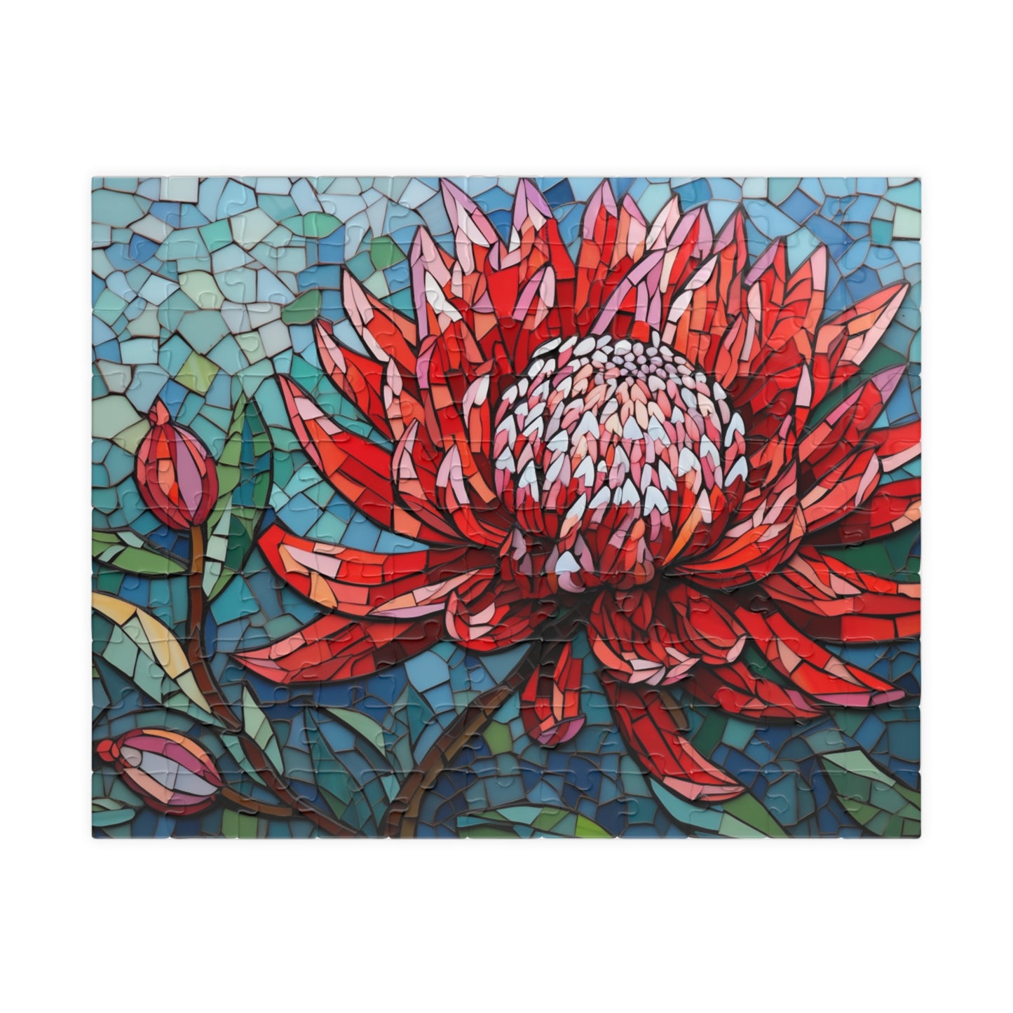 Waratah Flower Mosaic