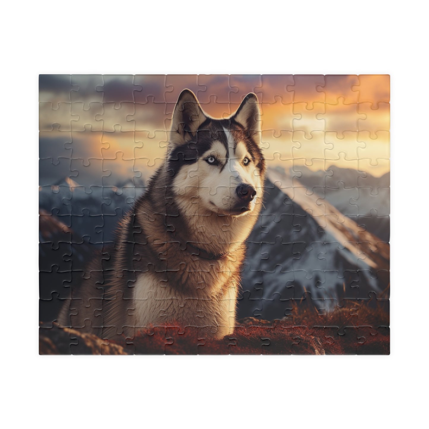 Husky Puzzle Completed 