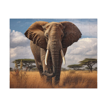 Elephant Puzzle Completed 