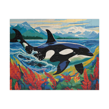 Orca Painting