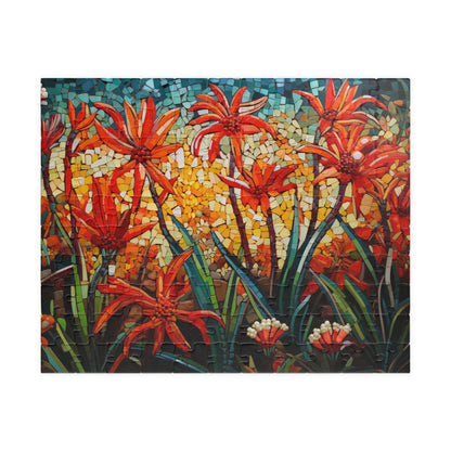 Kangaroo Paw Flower Mosaic