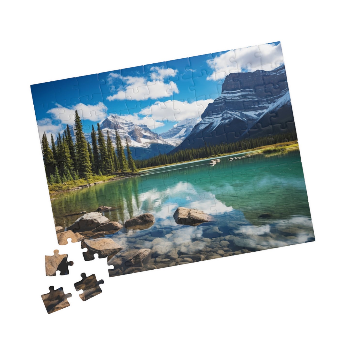 National Park Puzzle Front on