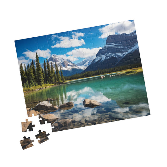 National Park Puzzle Front on