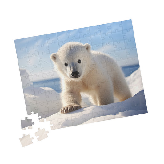 Polar Bear Puzzle front on