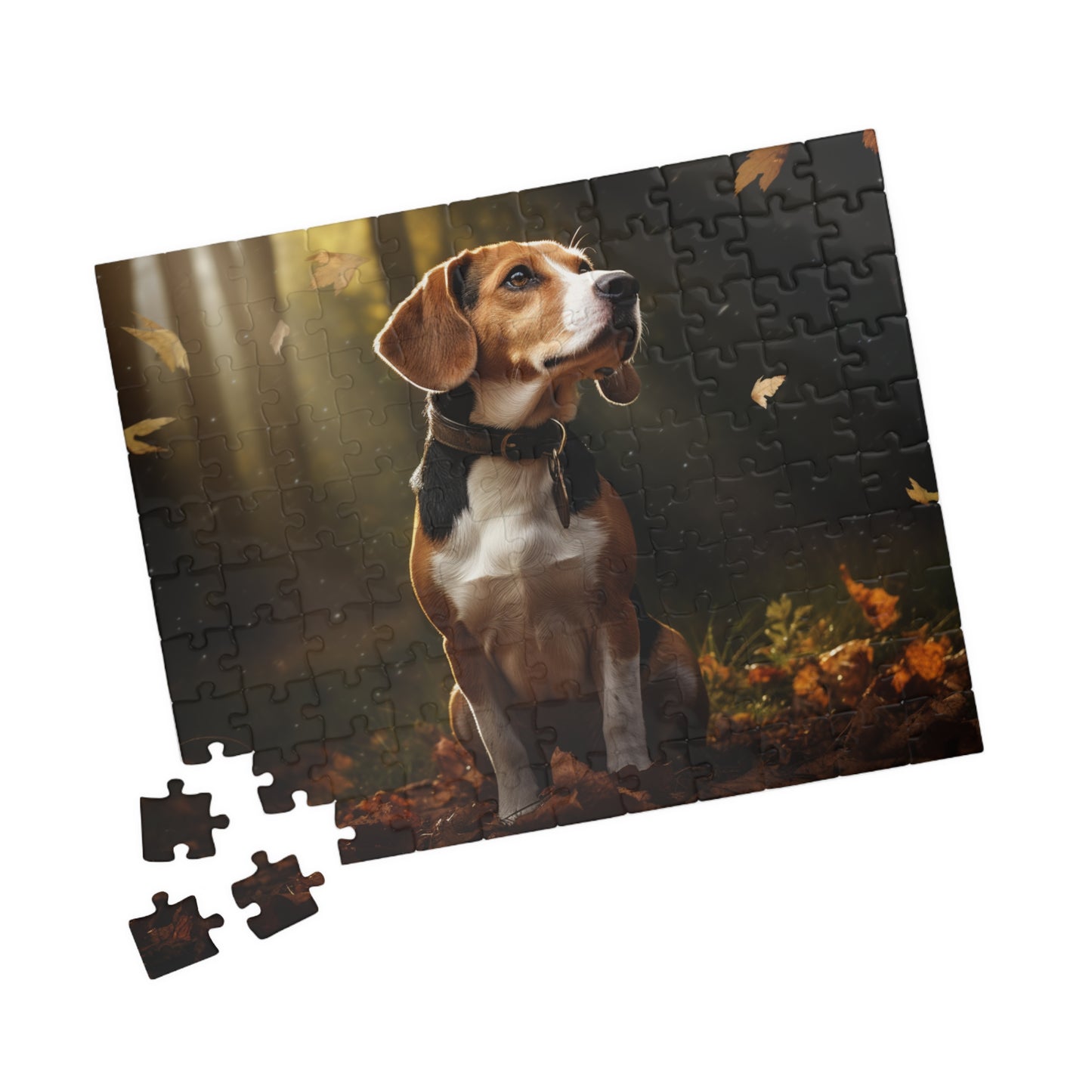 beagle puzzle front on