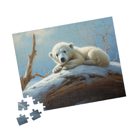 Polar Bear Puzzle front on