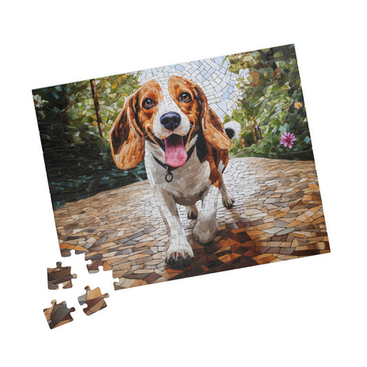 Beagle Puzzle Front on