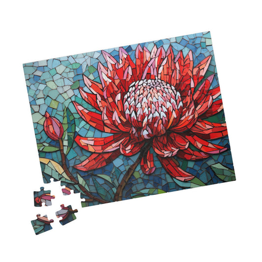 Waratah Flower Mosaic