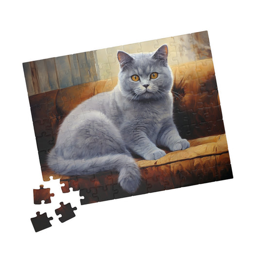 Cat Puzzle front