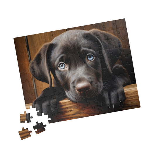 Black Lab Puzzles front on