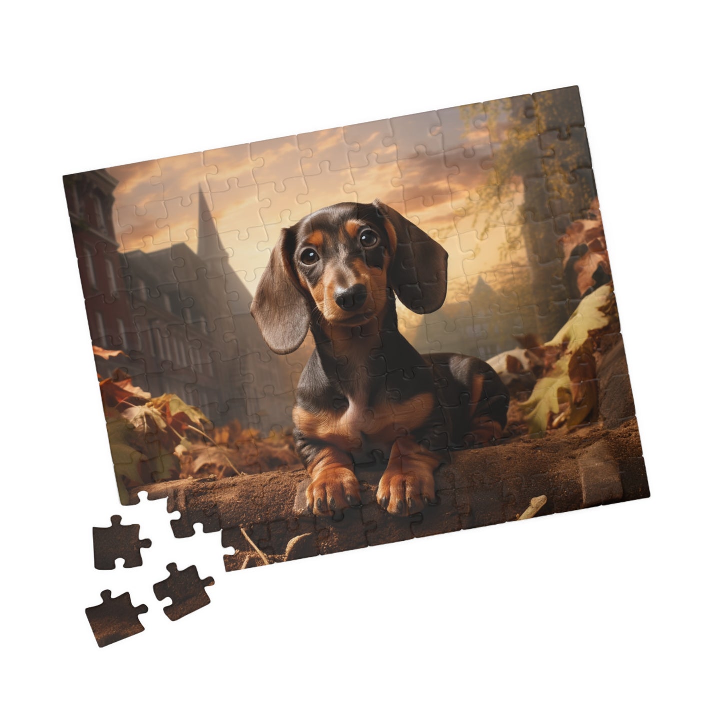 Dog Puzzle front on