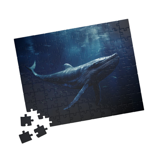 whale puzzle front on